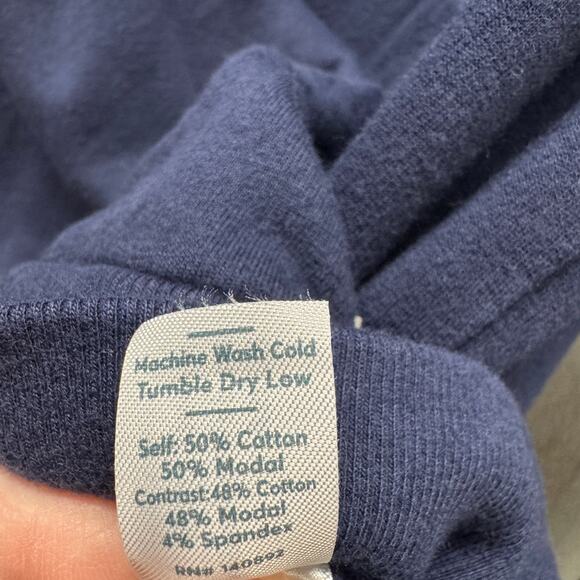 Marine Layer Hoodie Mens Medium Blue ZSCALER ZERO TRUST LOGO Pullover - Picture 6 of 8